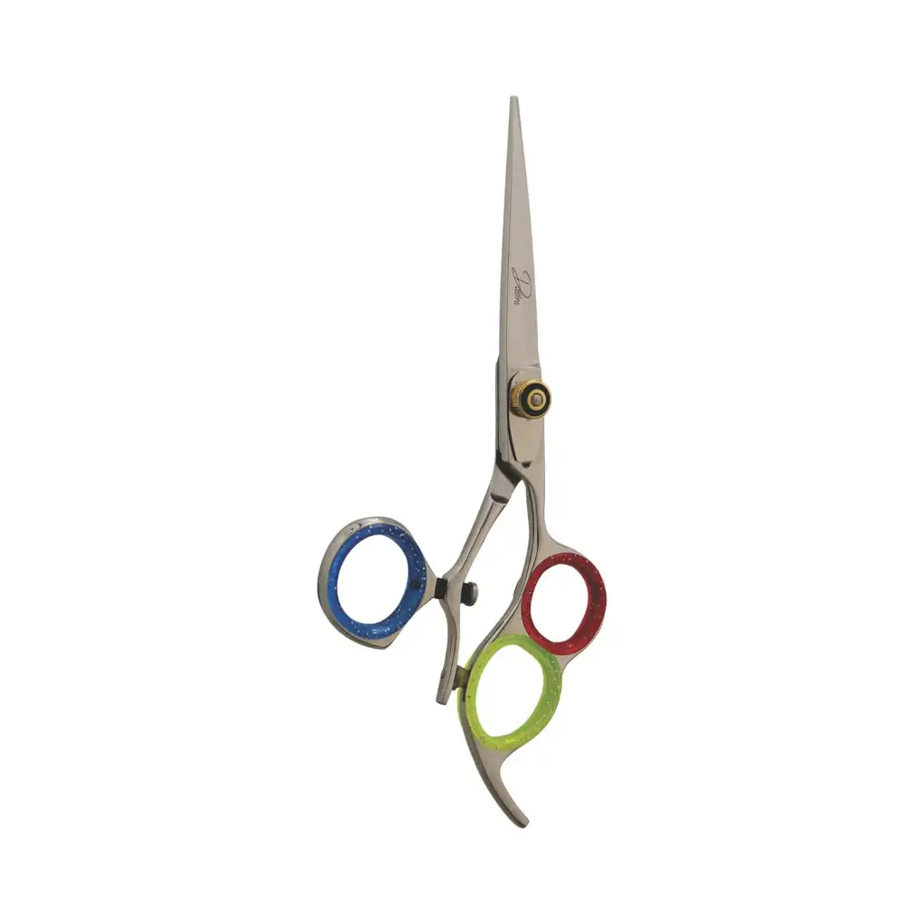 Professional Razor Shears with Tri-Color Inlay