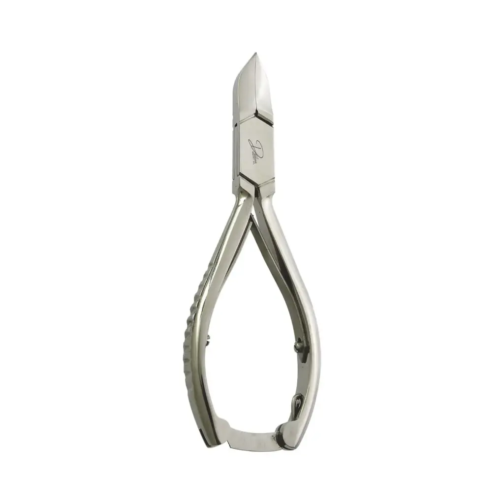 Professional Stainless Steel Nail Clippers - Box Joint Double Spring Toe Nail Cutter with Lock