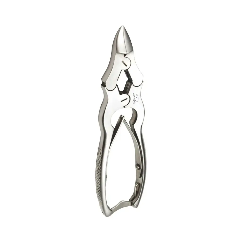 Professional Double Action Toe Nail Cutter - Heavy-Duty Nipper with Flat Double Spring (6" & 6.5")