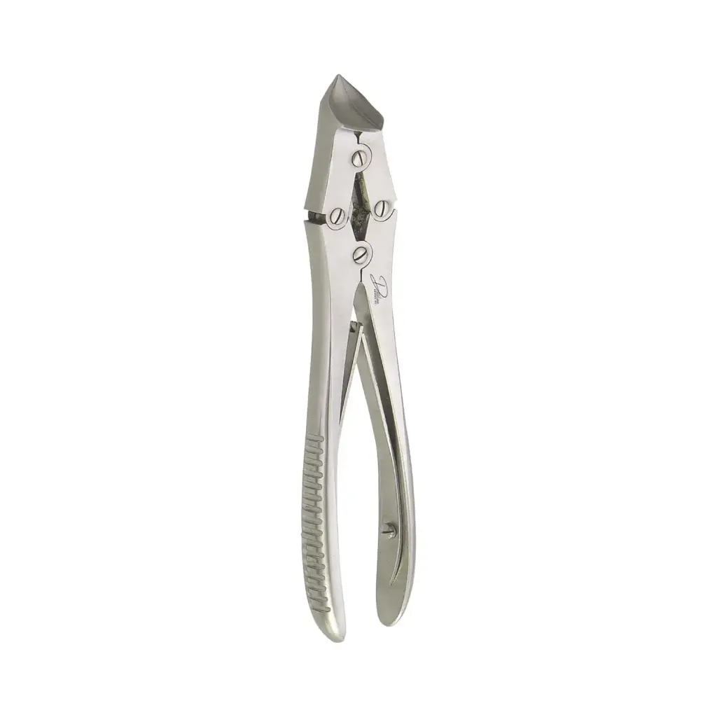 Professional Double Action Toe Nail Cutter - Heavy-Duty Narrow Blade Nipper with Double Spring (6.25")