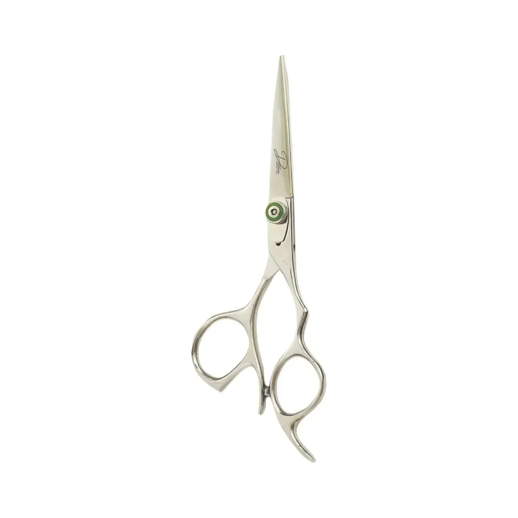Professional Swivel Thumb Razor Shears with Jeweled Screw | Ergonomic Hairdressing Scissors for Stylists 