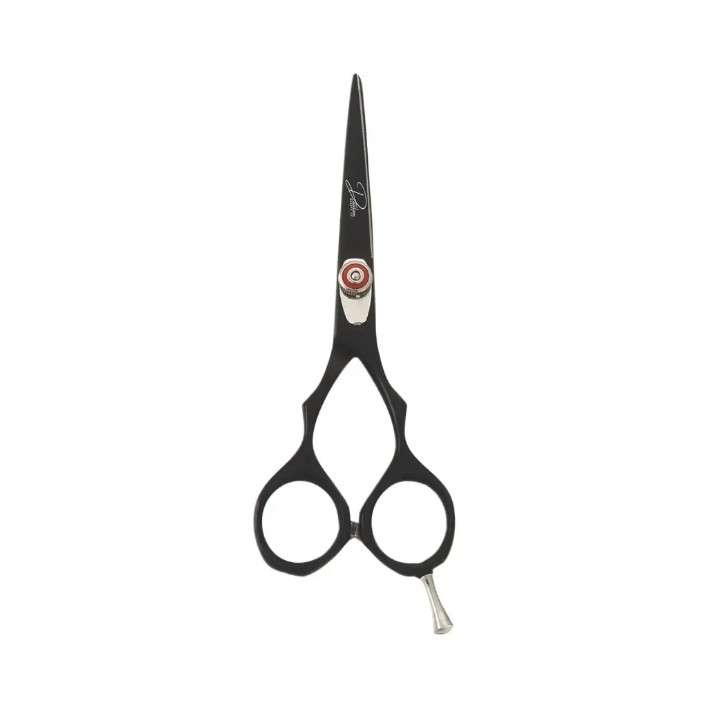 Professional Matte Black Titanium Coated Razor Shears | Salon Hair Cutting Scissors