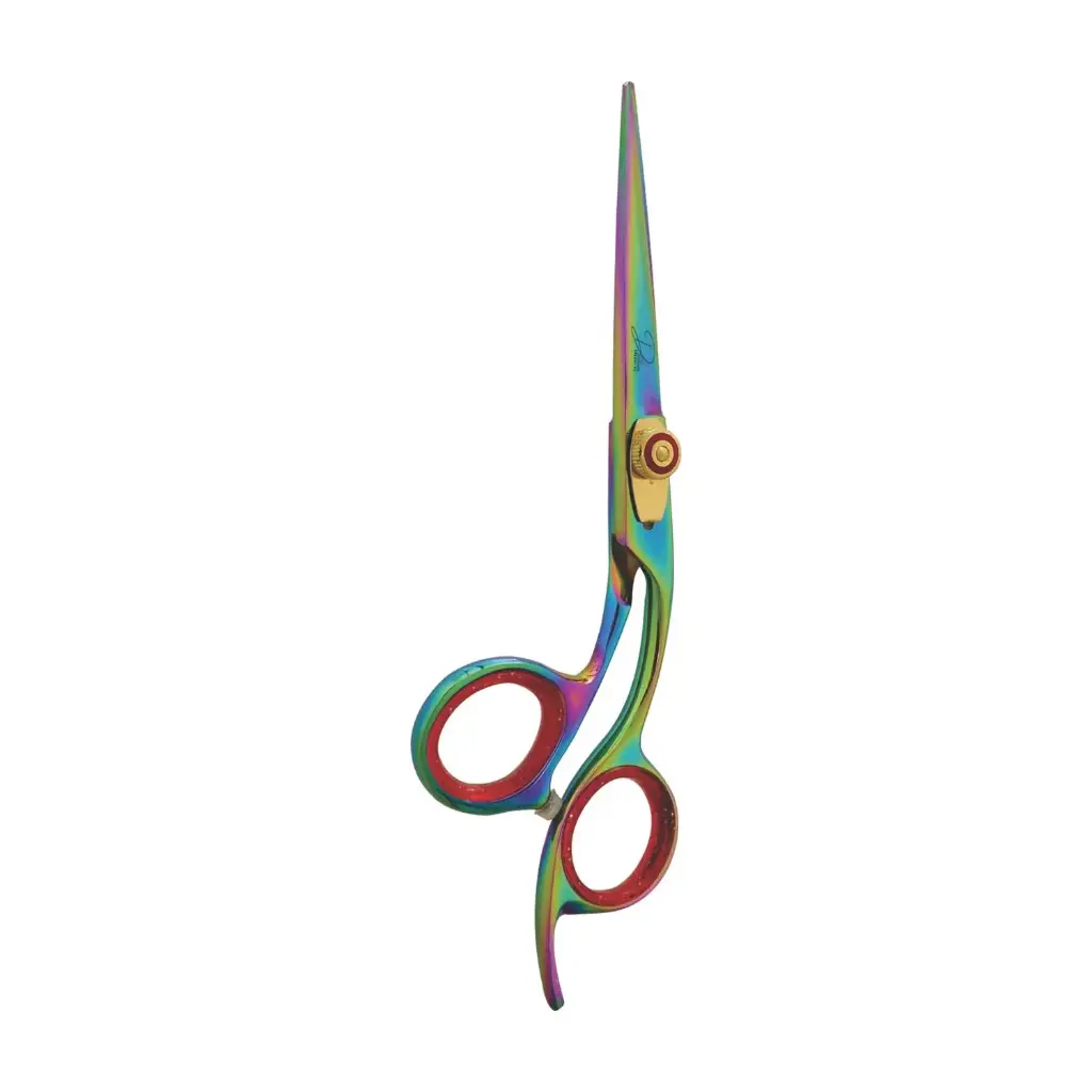 Professional Razor Shears | Multicolored Ergonomic Hair Cutting Scissors - 6 inch, 6.5 inch, 7 inch
