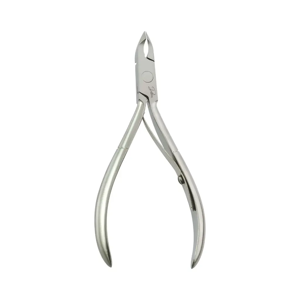 Professional Stainless Steel Cuticle Nippers | Lap Joint Single Spring Nail & Pedicure Trimmers
