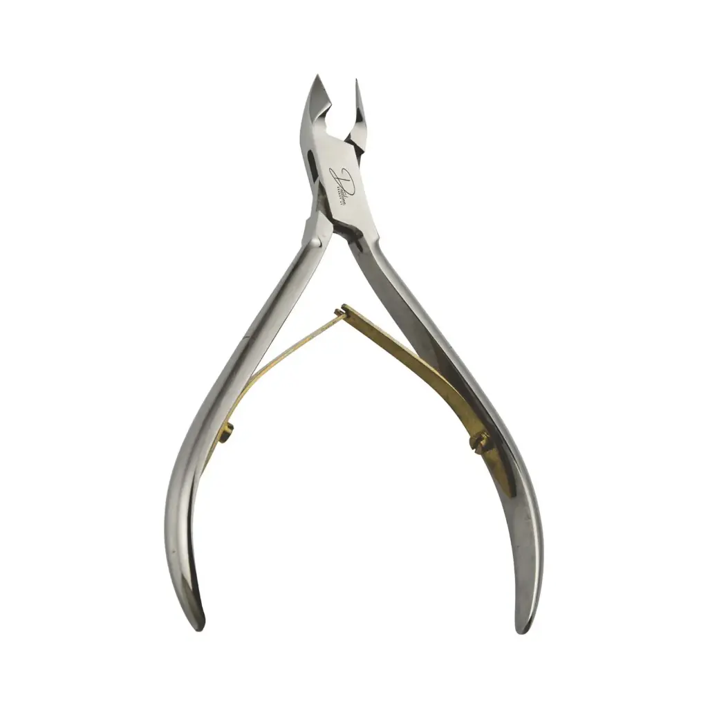 Professional Stainless Steel Cuticle Nipper | Box Joint Double Spring Manicure Tool