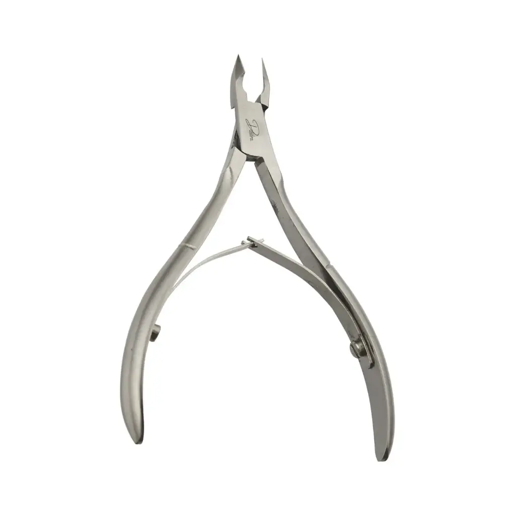 Professional Lap Joint Cuticle Nipper | Stainless Steel Double Spring Manicure Tool (4", 4.5")
