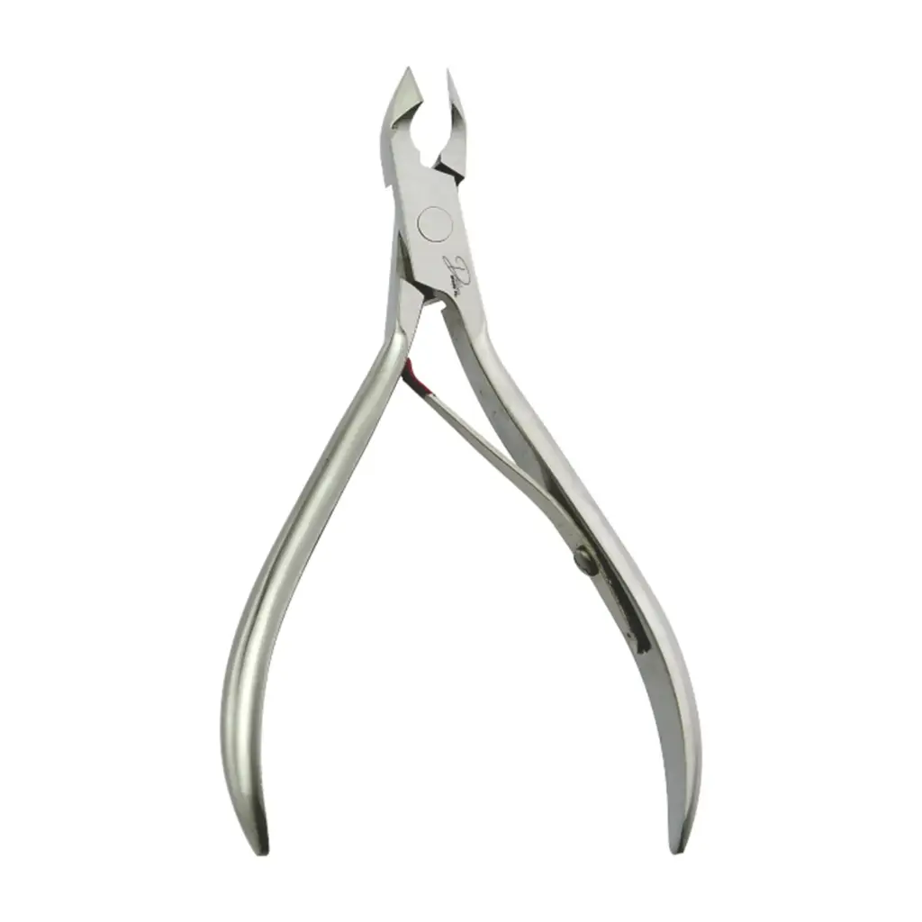 Professional Lap Joint Cuticle Nipper | Stainless Steel Single Spring Manicure Tool (4", 4.25", 4.75")