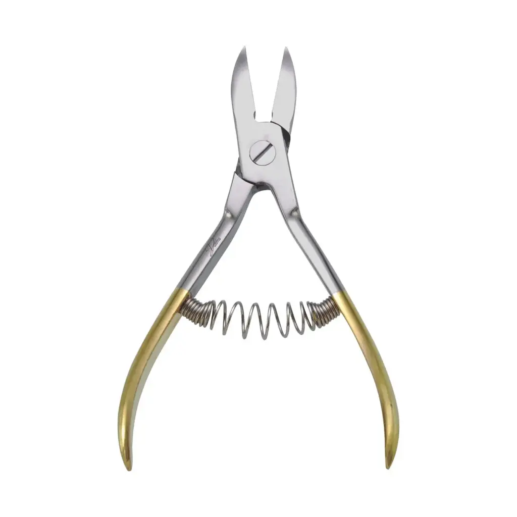 Nail Cutter + Nipper – Half Gold Finish