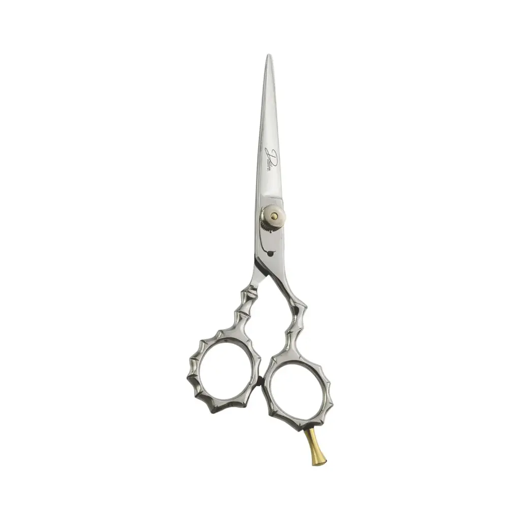 Professional Razor Shears with Gold Accents