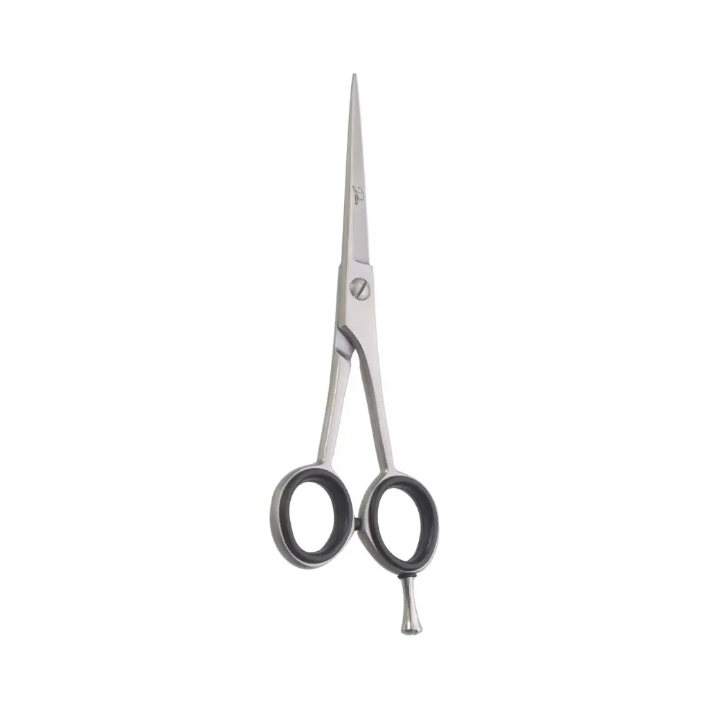 Professional Razor Shears with Black Inlay Rings