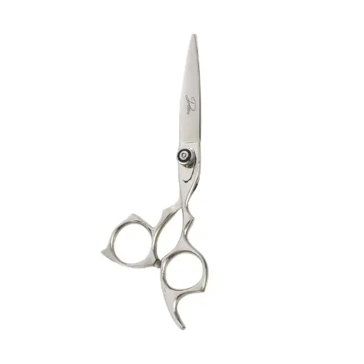Professional Polished Stainless Steel Razor Shears | Salon Hair Cutting Scissors (6.5 inch, 7 inch)